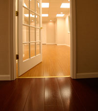 Basement Wood Flooring installed in Hockessin, Delaware & Maryland