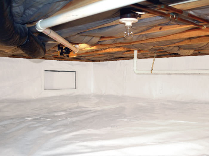 The CleanSpace Crawl Space Vapor Barrier by Delaware & Maryland Waterproofers Dover, Pike