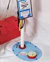 An installed crawl space sump pump by Laurel waterproofers