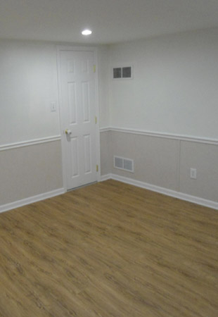 Basement Walls in a home in Central Kent, Delaware & Maryland