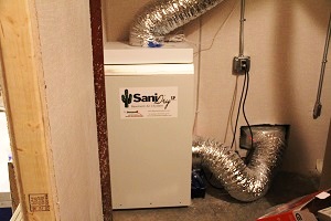 Install a dehumidifier to keep your basement dry