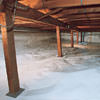 A sealed, encapsulated crawl space in Ocean View.
