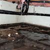 Flooding, rot, and mold in a crawl space in Wyoming.