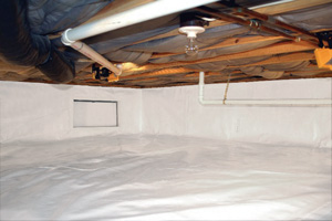 Crawl Space Repair After in Four Corners